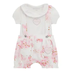 Baby girl bodysuit + romper set Guess image-0