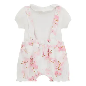Baby girl bodysuit + romper set Guess image-1