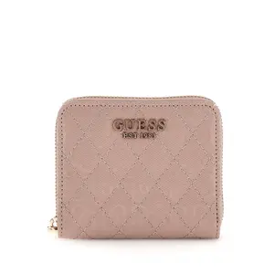 Portafoglio da donna con zip Guess Yarmilla Slg Small Around image-0