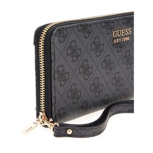 Large zip wallet for women Guess Brenton image-3