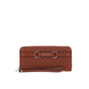 Portafoglio grande con zip per donna Guess Majka image-0