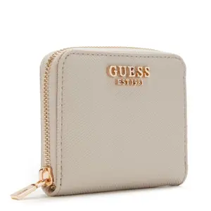 Portafoglio piccolo con zip donna Guess Laurel image-1
