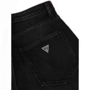 Pantalones vaqueros de mujer Guess Andrea Barrel image-1