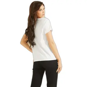 T-shirt de mulher Guess ES 1981 Roll Cuff image-1