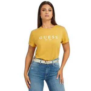 T-shirt de mulher Guess 1981 Roll Cuff image-2