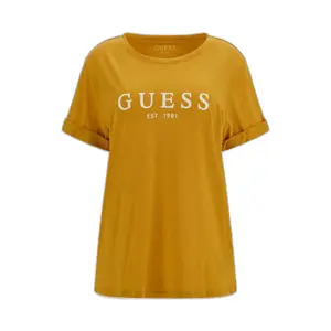 T-shirt de mulher Guess 1981 Roll Cuff image-0