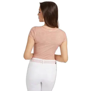 Camiseta de mujer Guess Logo Scoop image-3