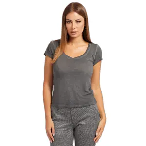 Camiseta de mujer Guess Logo Scoop image-2