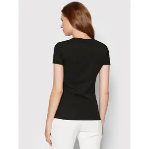 Camiseta de mujer Guess Logo Mini Triangle image-4