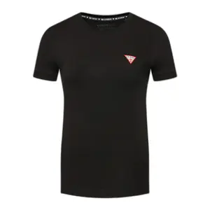 Camiseta de mujer Guess Logo Mini Triangle image-0