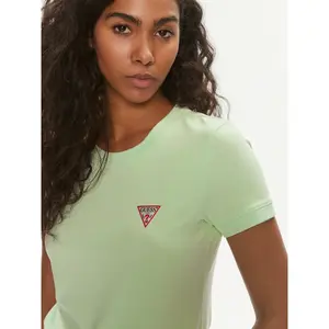 T-shirt femme Guess Mini Triangle image-3