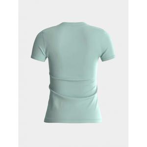 Camiseta de mujer con cuello de pico Guess Mini Triangle image-1