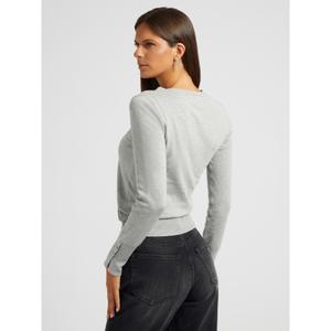 Damski sweter z okrągłym dekoltem Guess image-3