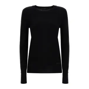 Damski sweter z okrągłym dekoltem Guess