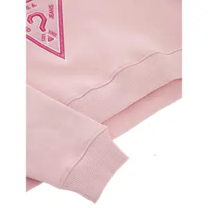 Camisola de gola redonda com triângulo em lurex para mulher Guess image-4