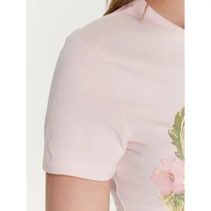 T-shirt femme Guess Triangle Flower image-3