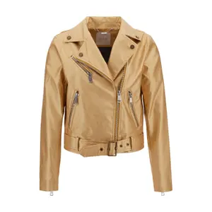 Motorcykeljakke i kunstlæder til kvinder Guess Lana