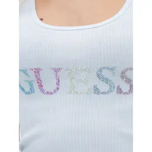 Tampo do tanque feminino Guess Colorful Logo image-3