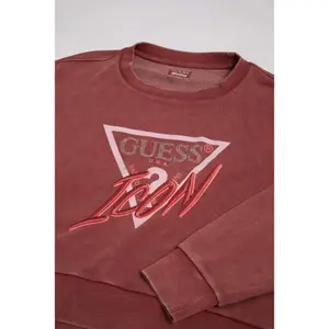 Sweatshirt med rund hals i bomuld til kvinder Guess Icon image-2