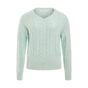 Bomuldstrøje med v-hals til kvinder Guess Carole image-0