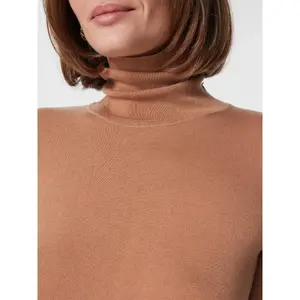 Jersey de cuello alto de algodón para mujer Guess Agnes image-3