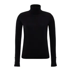 Jersey de cuello alto de algodón para mujer Guess Agnes image-0