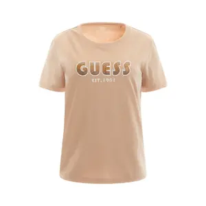 Women's T-shirt Guess Shaded Logo image-0