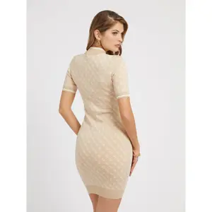 Vestito a maglione da donna Guess Lise 4G Logo image-3