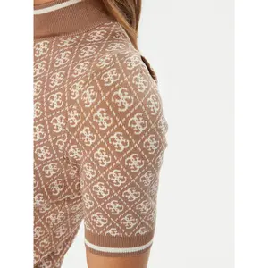 Vestito in maglia da donna Guess Lise 4G Logo image-4