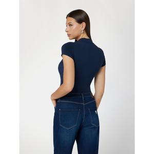 Women's high-neck T-shirt Guess 4G image-3