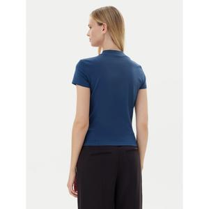 T-shirt básico de gola alta para mulher Guess All Over 4g image-2