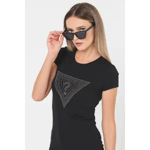 Camiseta de mujer Guess Triangle Maze R3 image-2