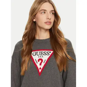 Sweatshirt woman Guess Gj Cn Big Triangle image-3