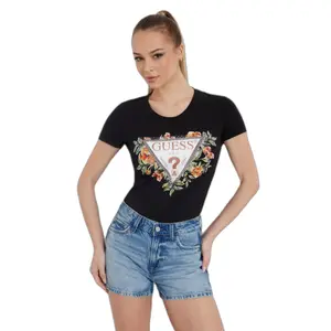 Camiseta de mujer Guess Flowers image-2