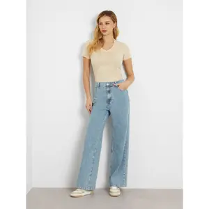 Camiseta mujer Guess Slubby image-2