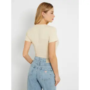 Camiseta mujer Guess Slubby image-3
