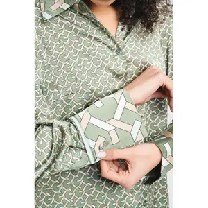 Langærmet skjorte til kvinder Guess Alexandra image-5