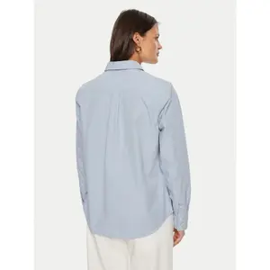 Camisa de manga larga con logo bordado para mujer Guess image-2