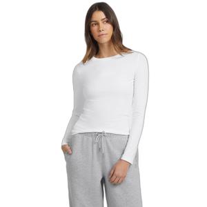 Slim fit lange mouw T-shirt met geborduurd logo voor dames Guess image-1