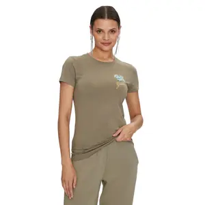 T-shirt de mulher Guess Flowers image-0