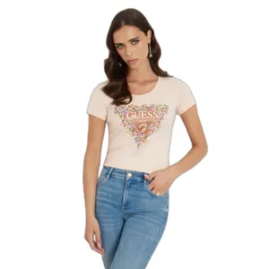 Camiseta bouquet triángulo mujer Guess image-1