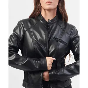 Leather jacket woman Guess New Fiammetta image-4