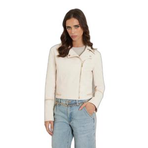 Veste en cuir moto femme Guess Alice image-1