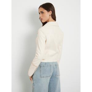 Veste en cuir moto femme Guess Alice image-5
