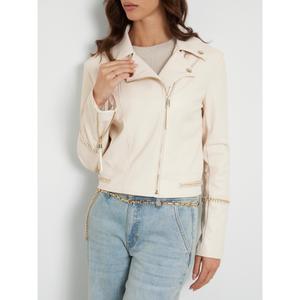 Veste en cuir moto femme Guess Alice image-3