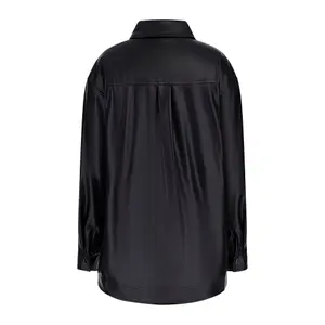 Casaco de cabedal para mulheres Guess Mareva Shacket image-3