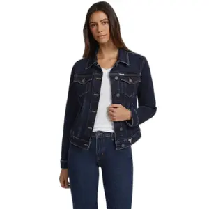 Women's slim jean jacket Guess image-1