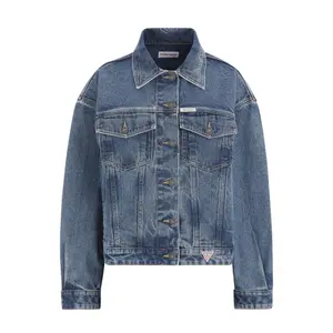 Women's oversized denim jacket Guess Trucker image-0