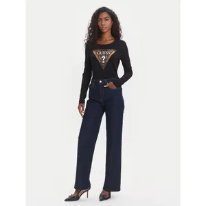 w5bi75-j1314-jblk-t-shirt-guess-leo-triangle-jet-black-a996