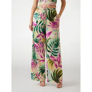 Pantalón de chándal mujer Guess Ines Wide Leg image-1